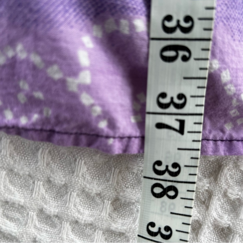 Vintage Purple Floral Midi Dress - Picture 10 of 10